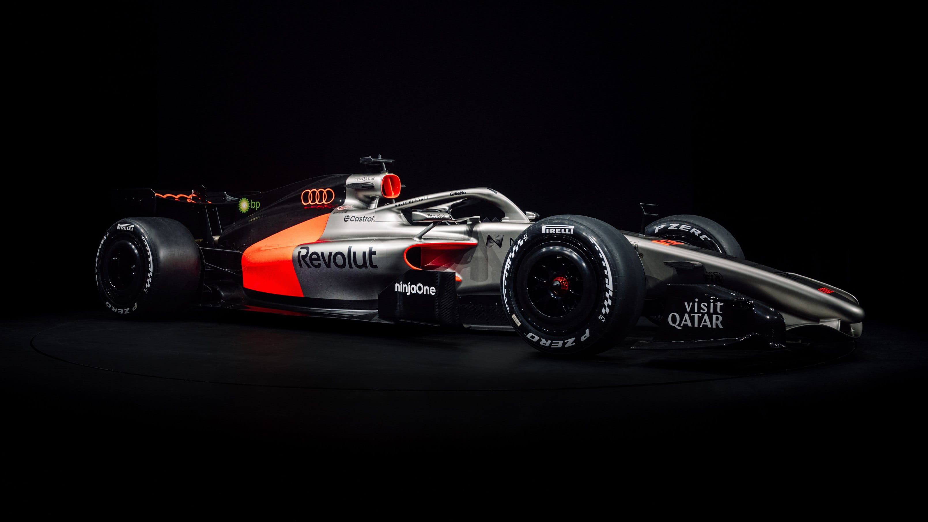 Audi F1 car render 2026