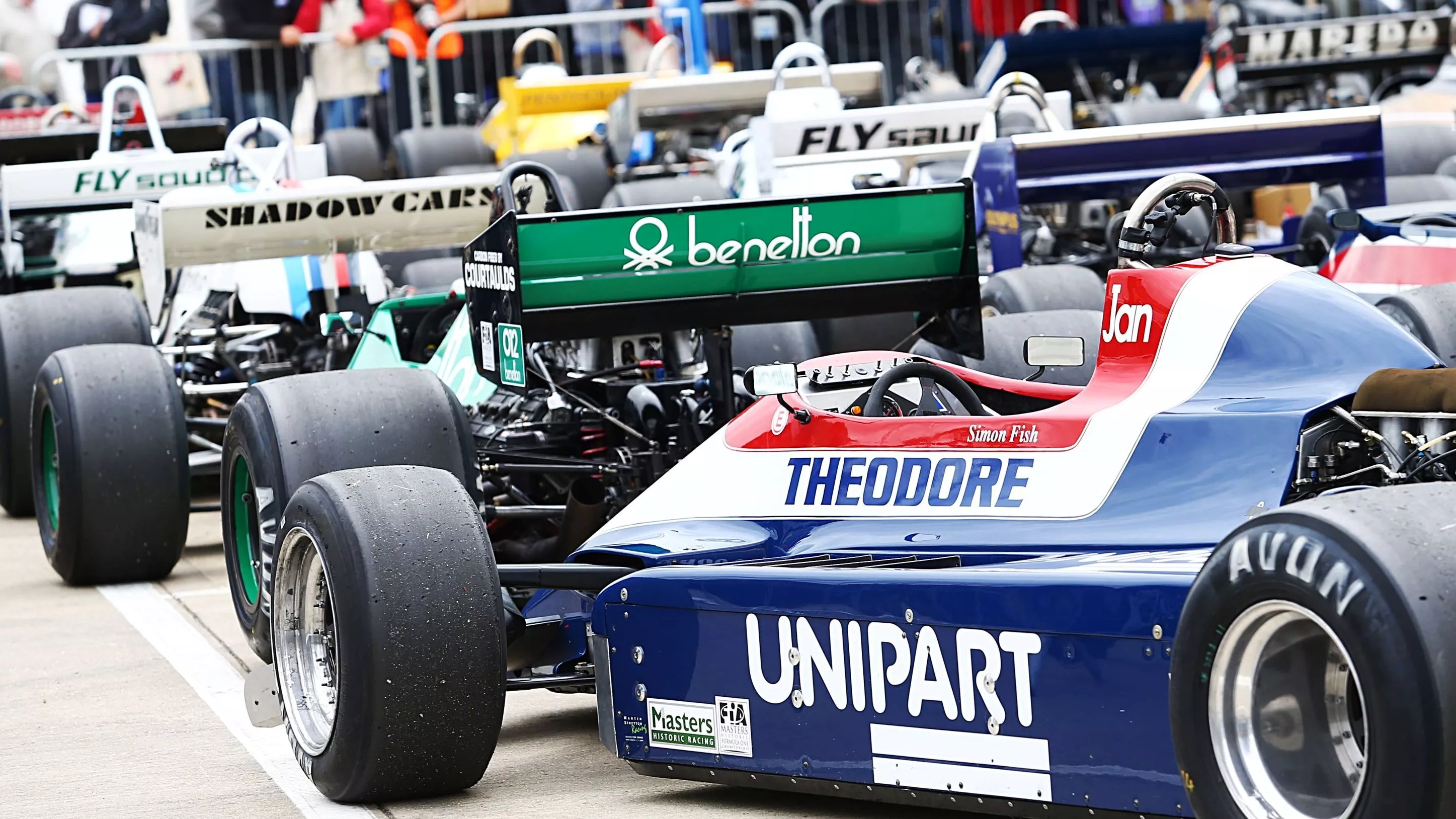 Masters F1 cars