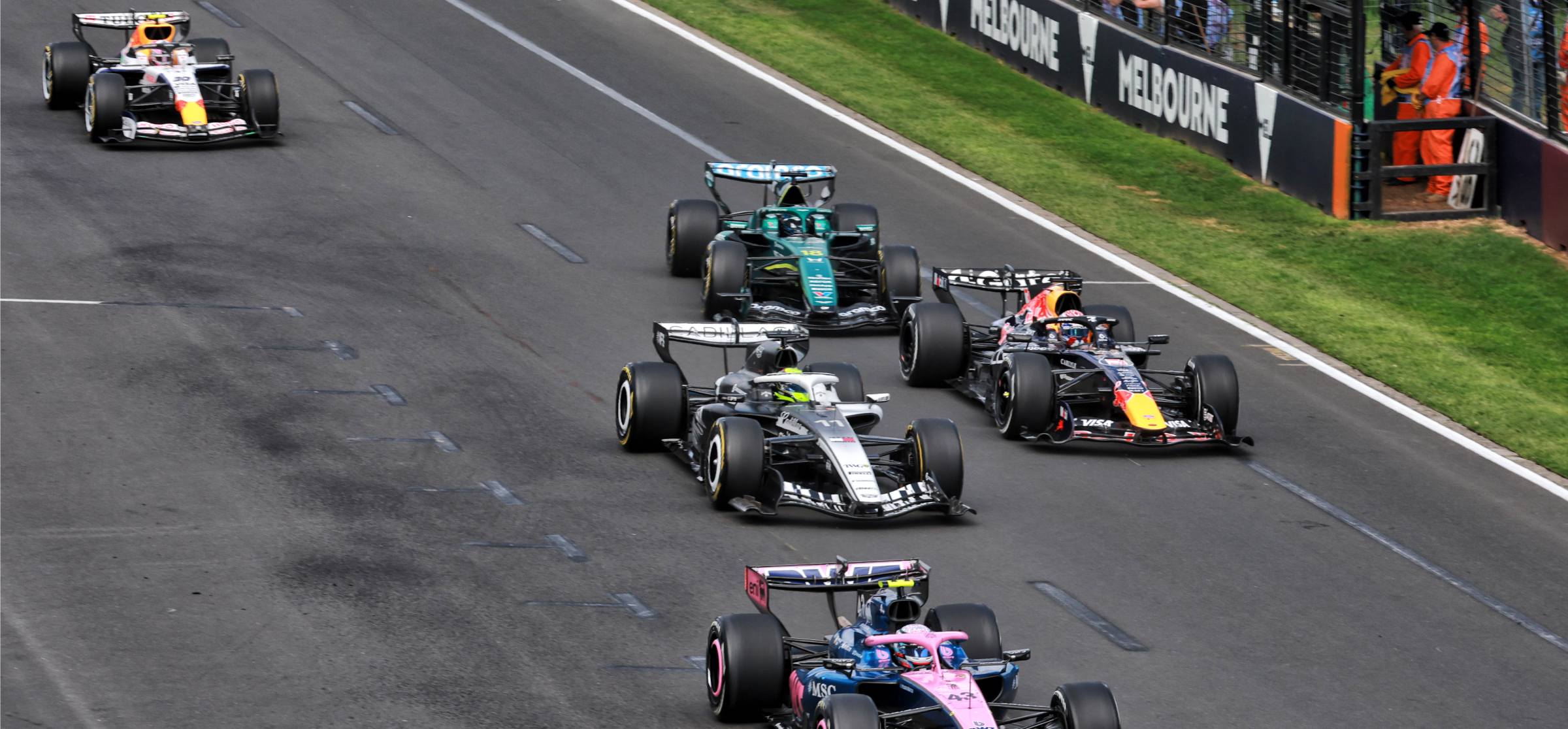 F1 race start 2026