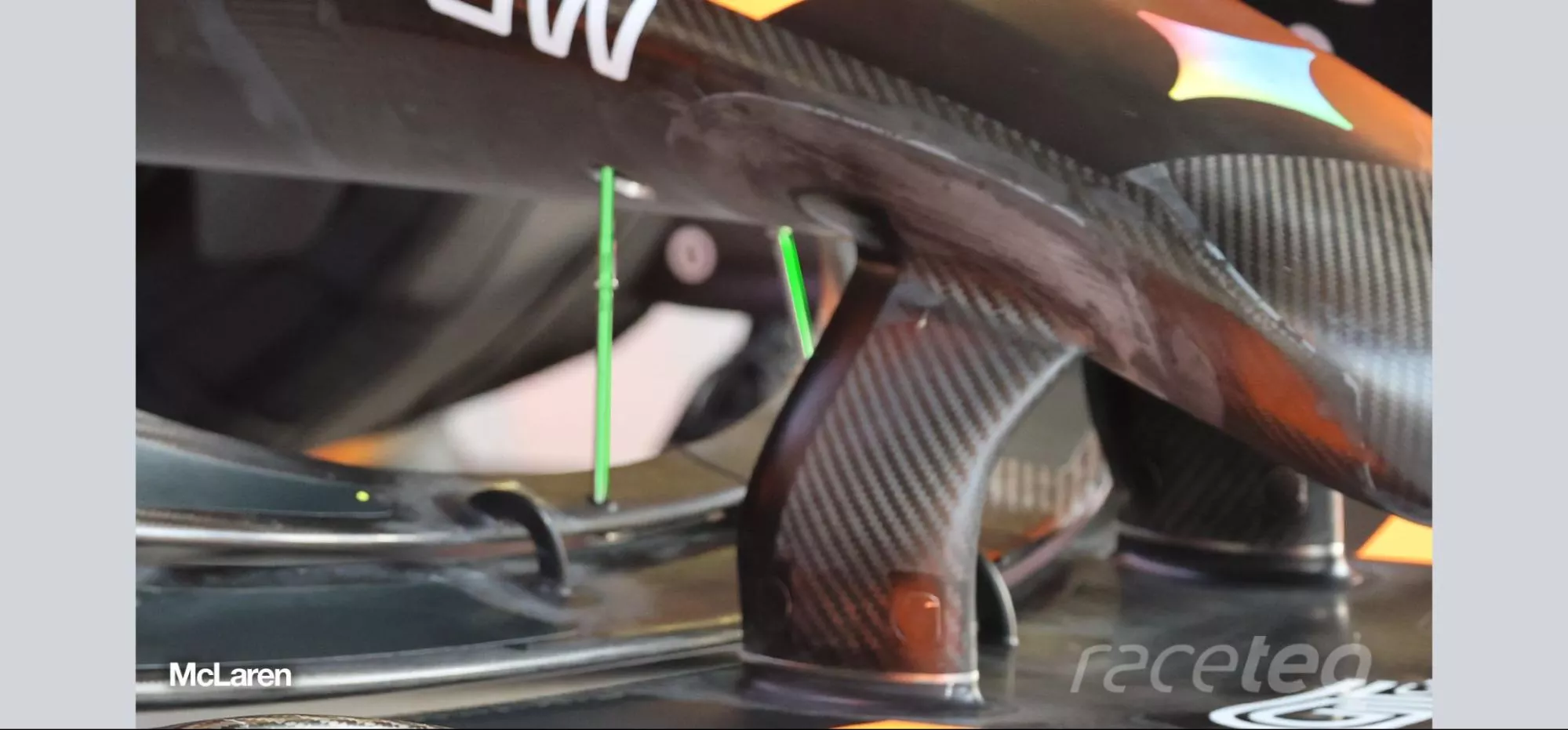 McLaren F1 nose