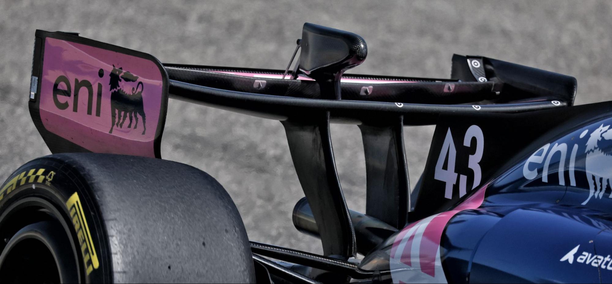 Alpine F1 rear wing