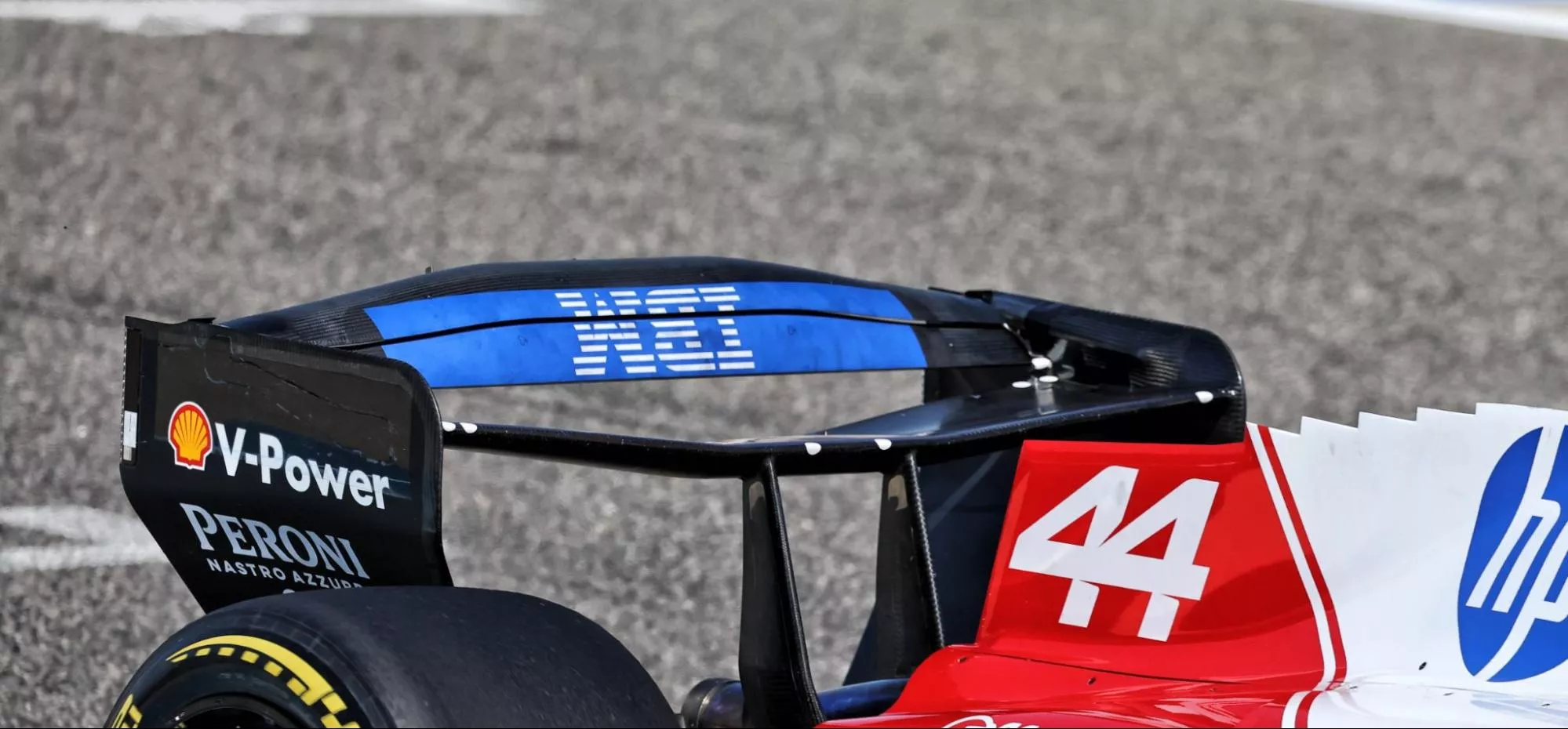 Ferrari rear wing