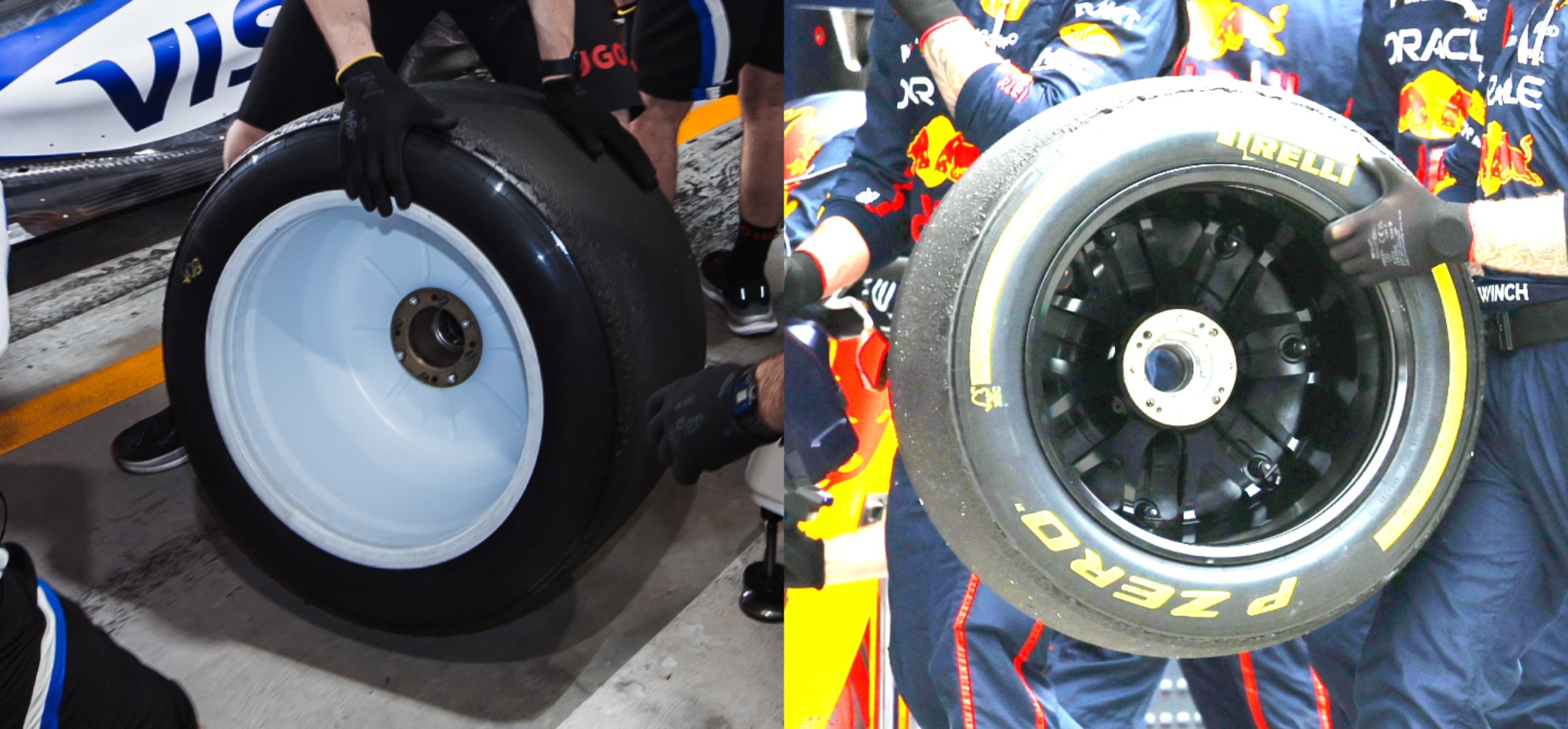 Inside of F1 wheels 2026 vs 2025
