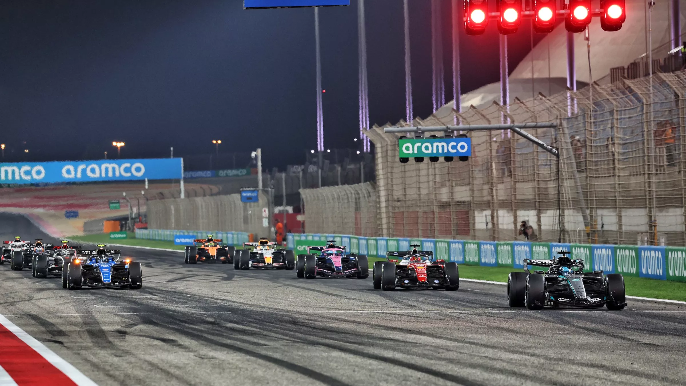 F1 car start 2026