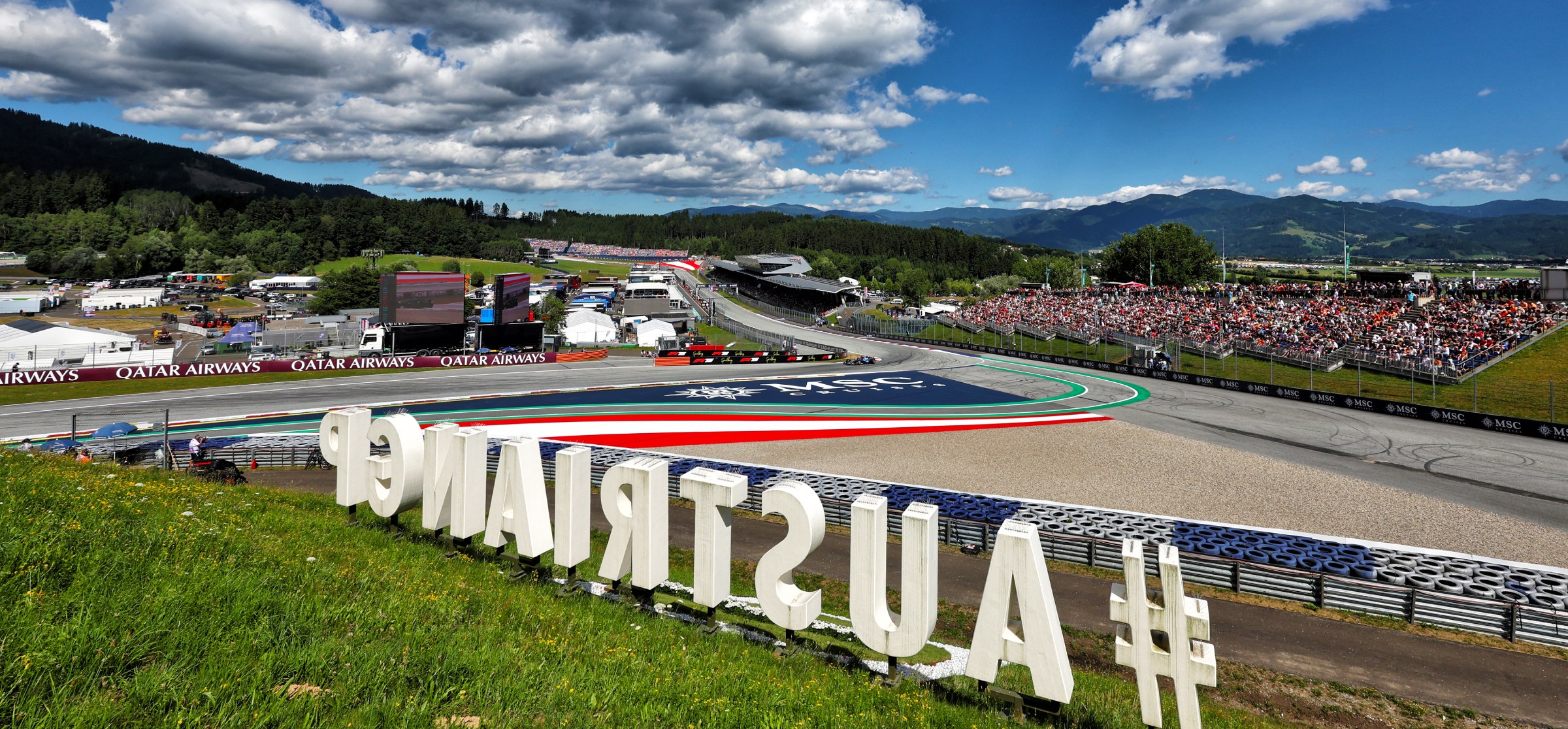 Austrian F1 track