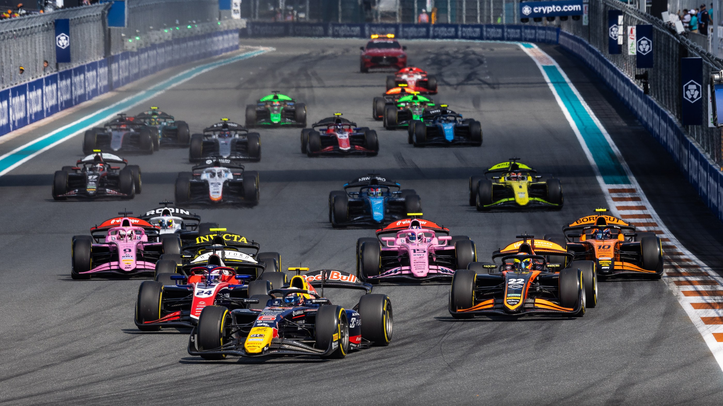 F2 cars