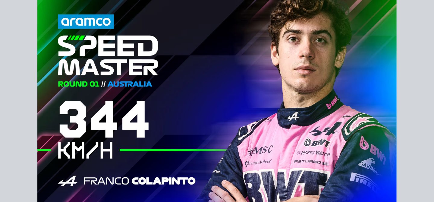 Aramco Speed Master Award image