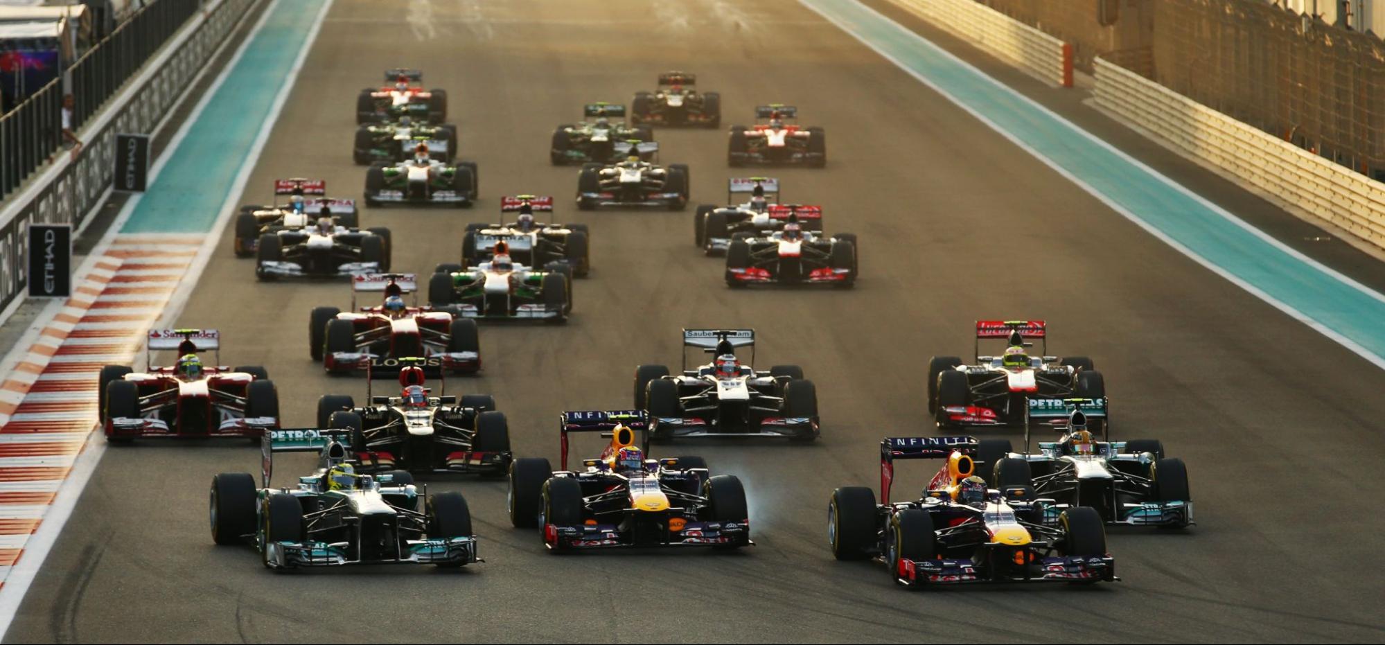 F1 start