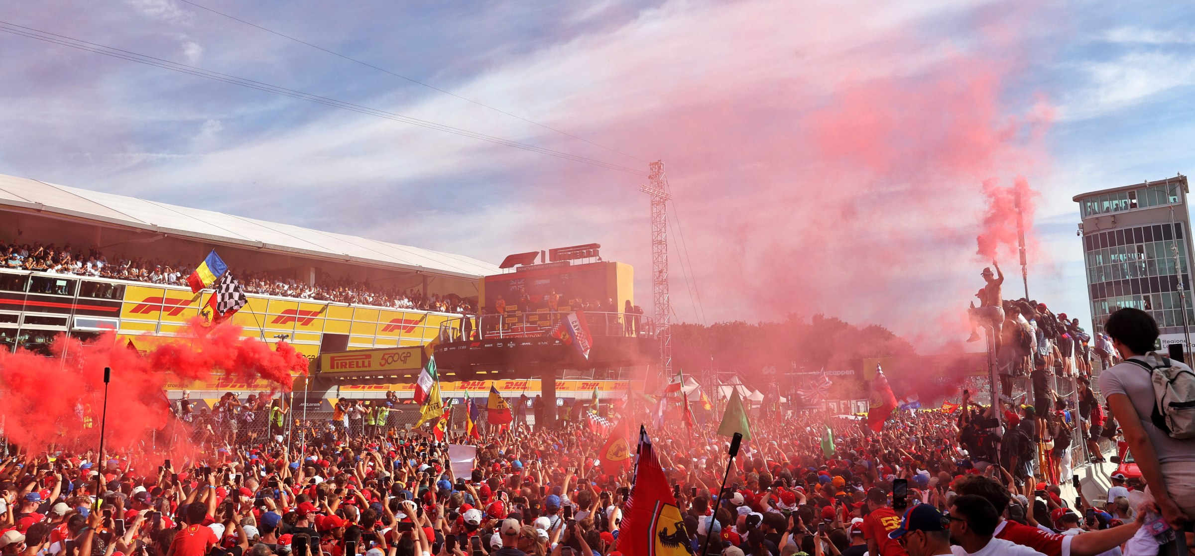 Monza tifosi