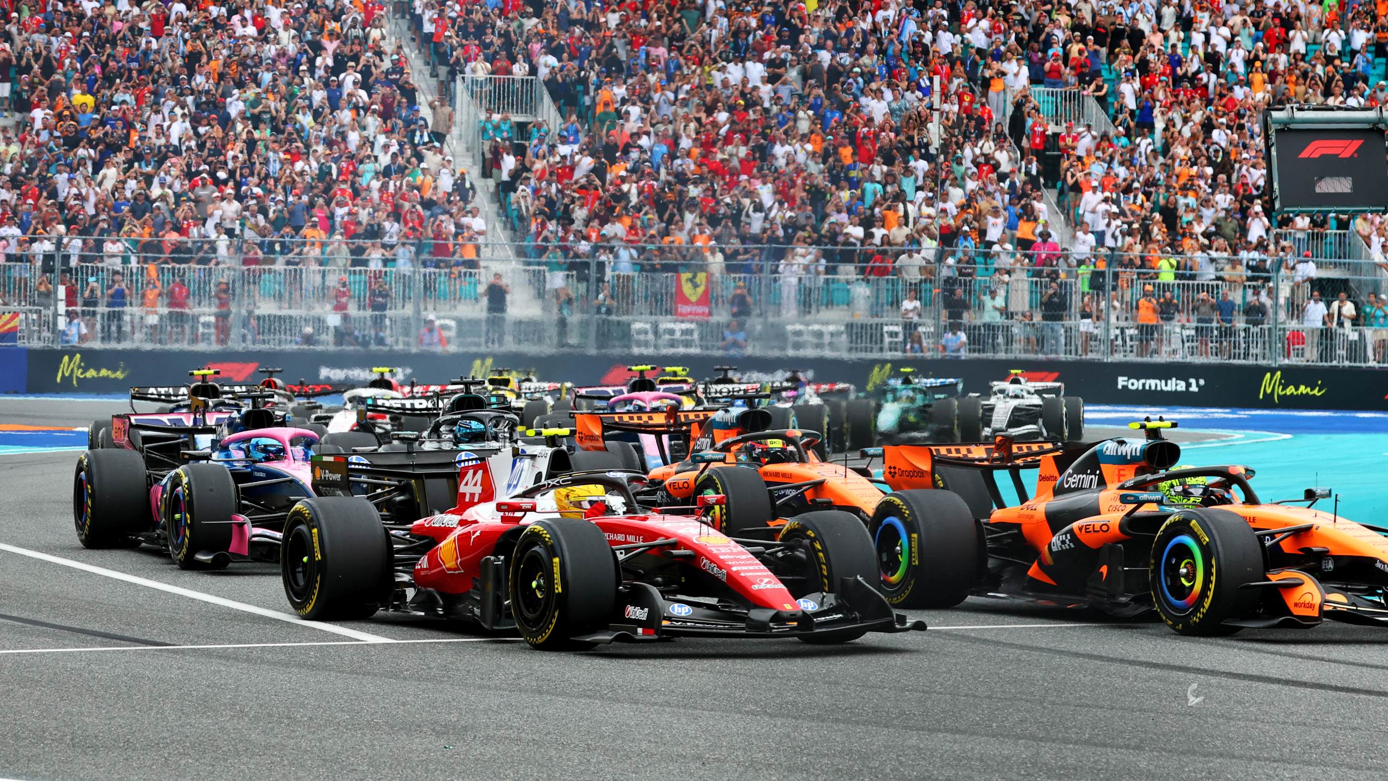 F1 start Miami