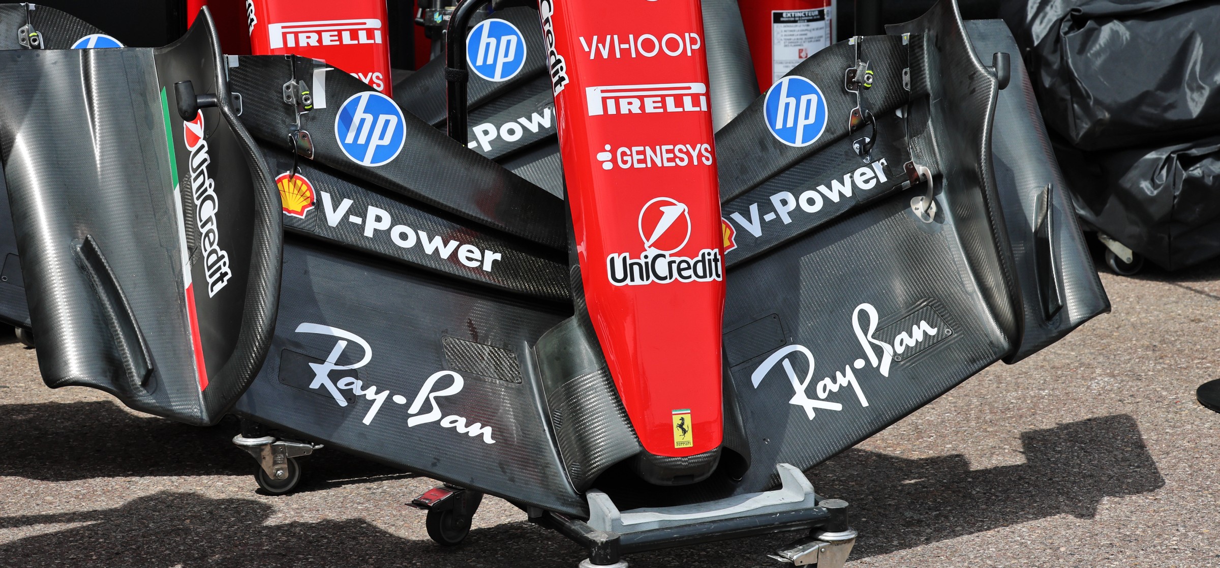 Ferrari F1 front wing 2026 Monaco