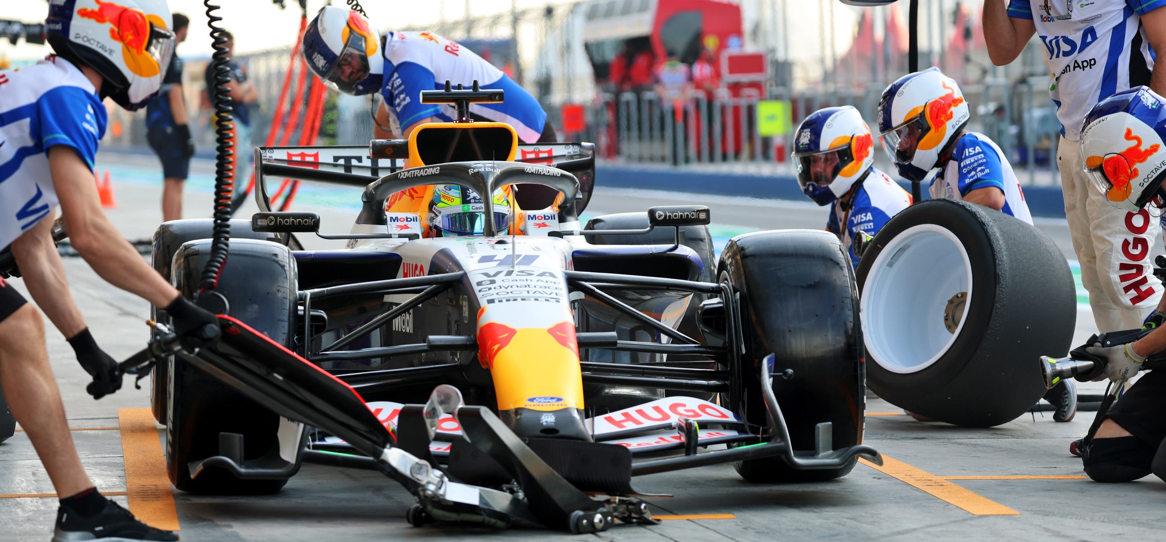 F1 pitstop