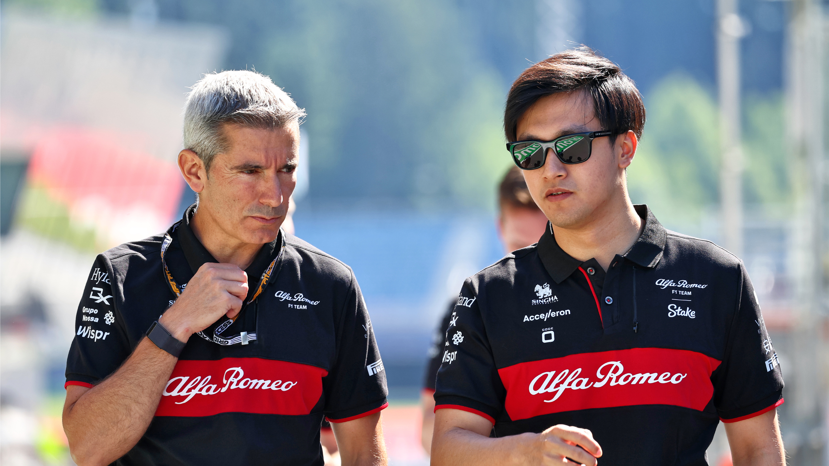 Xevi Pujolar and Zhou Guanyu