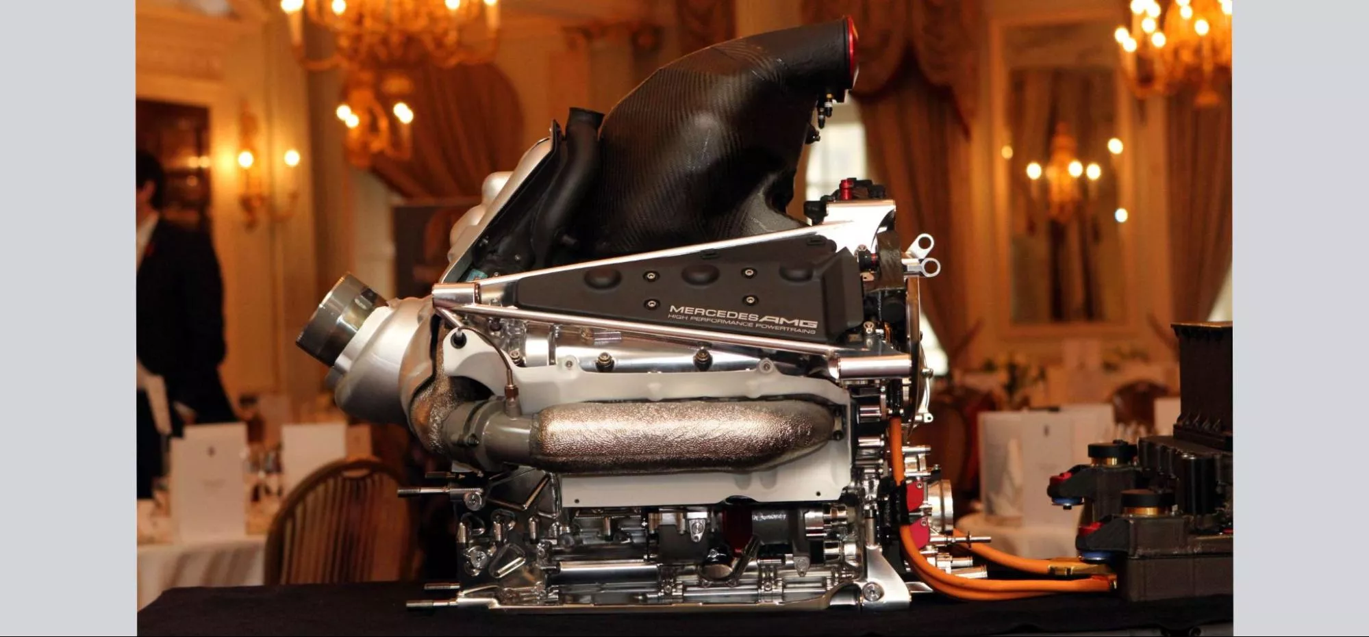Mercedes F1 power unit