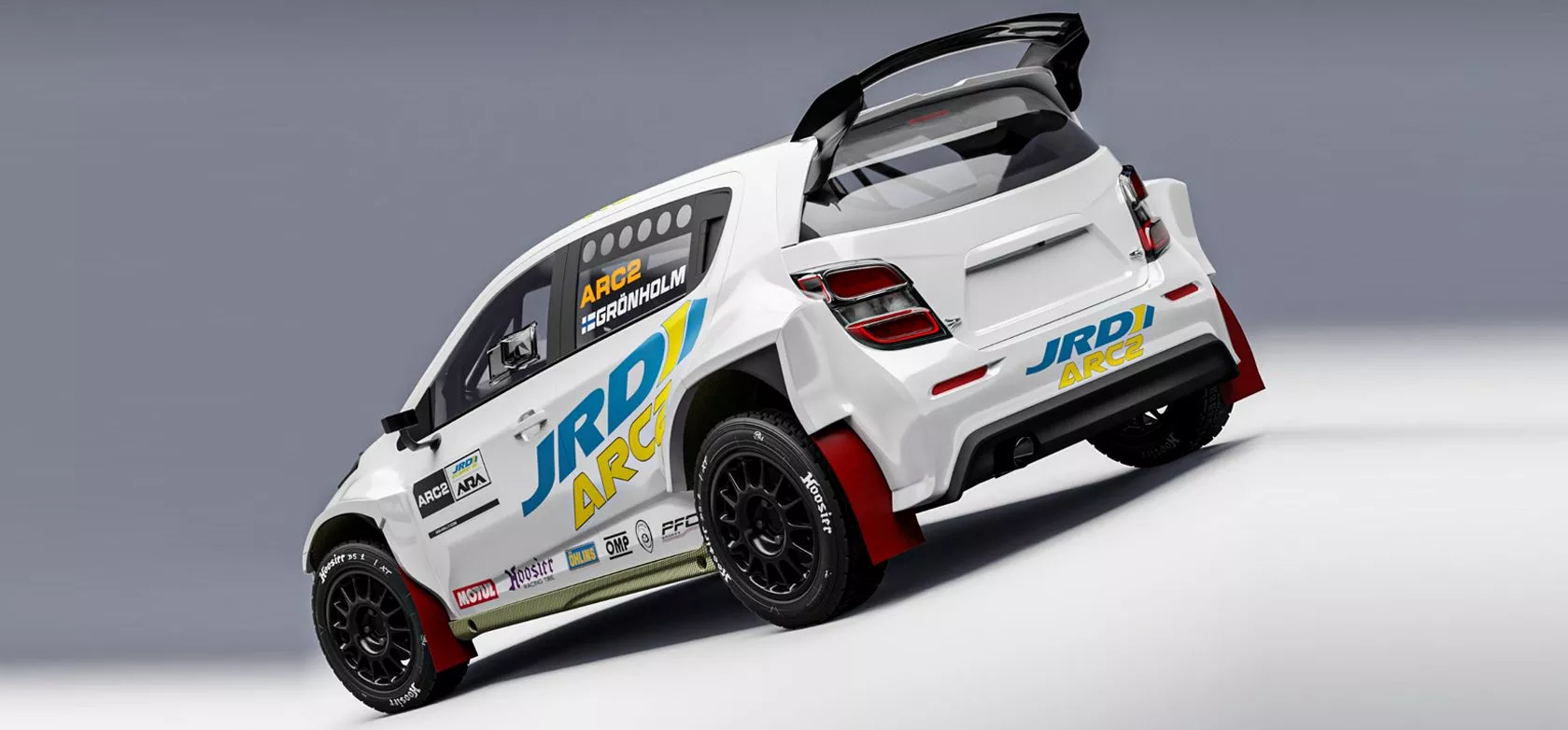 Rally car