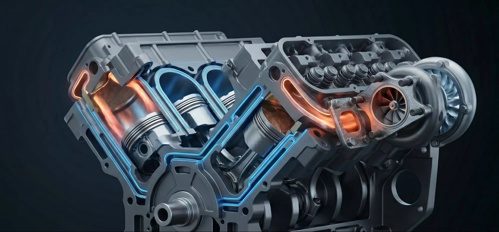 Engine render - 3D