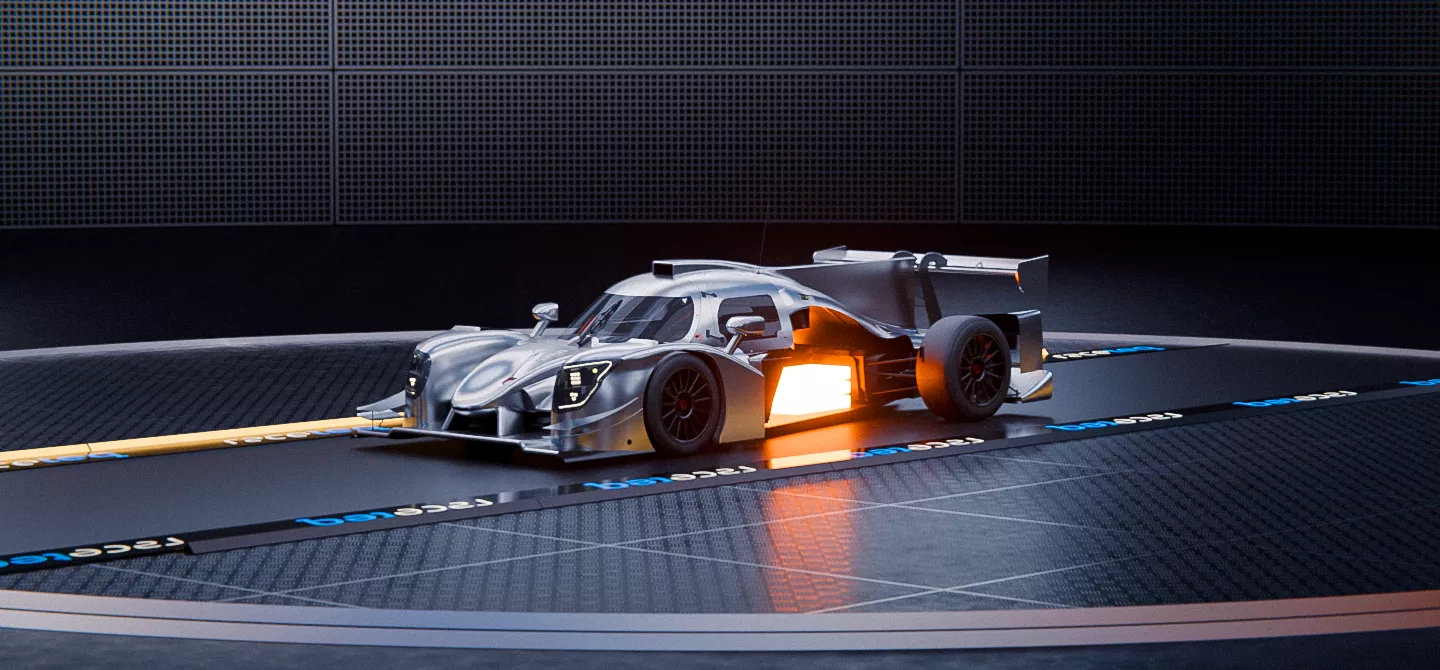hot batteries car, render (not AI)