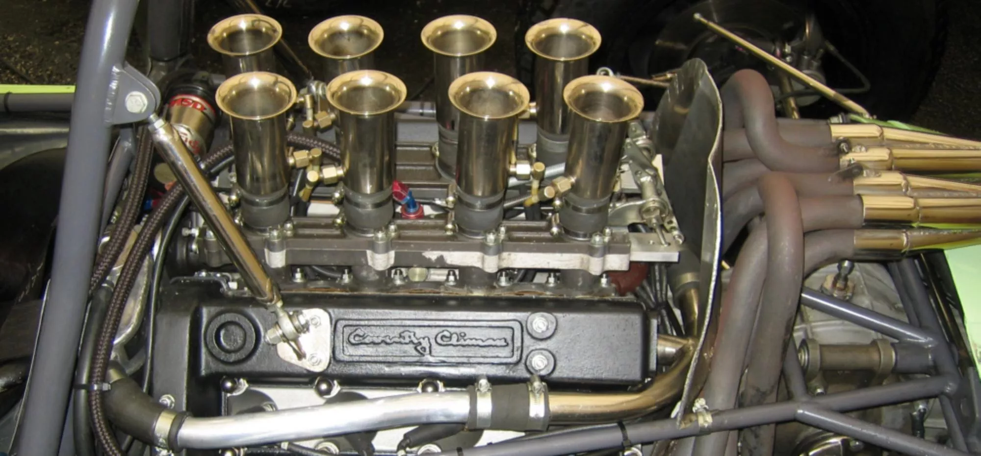 The FWMV engine on a Lotus 24, photograph by Duke le Palois