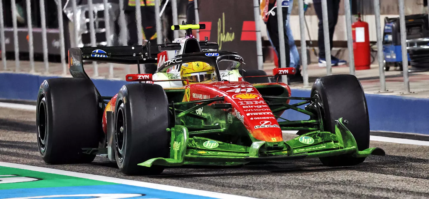 Ferrari SF-26 with flo-viz