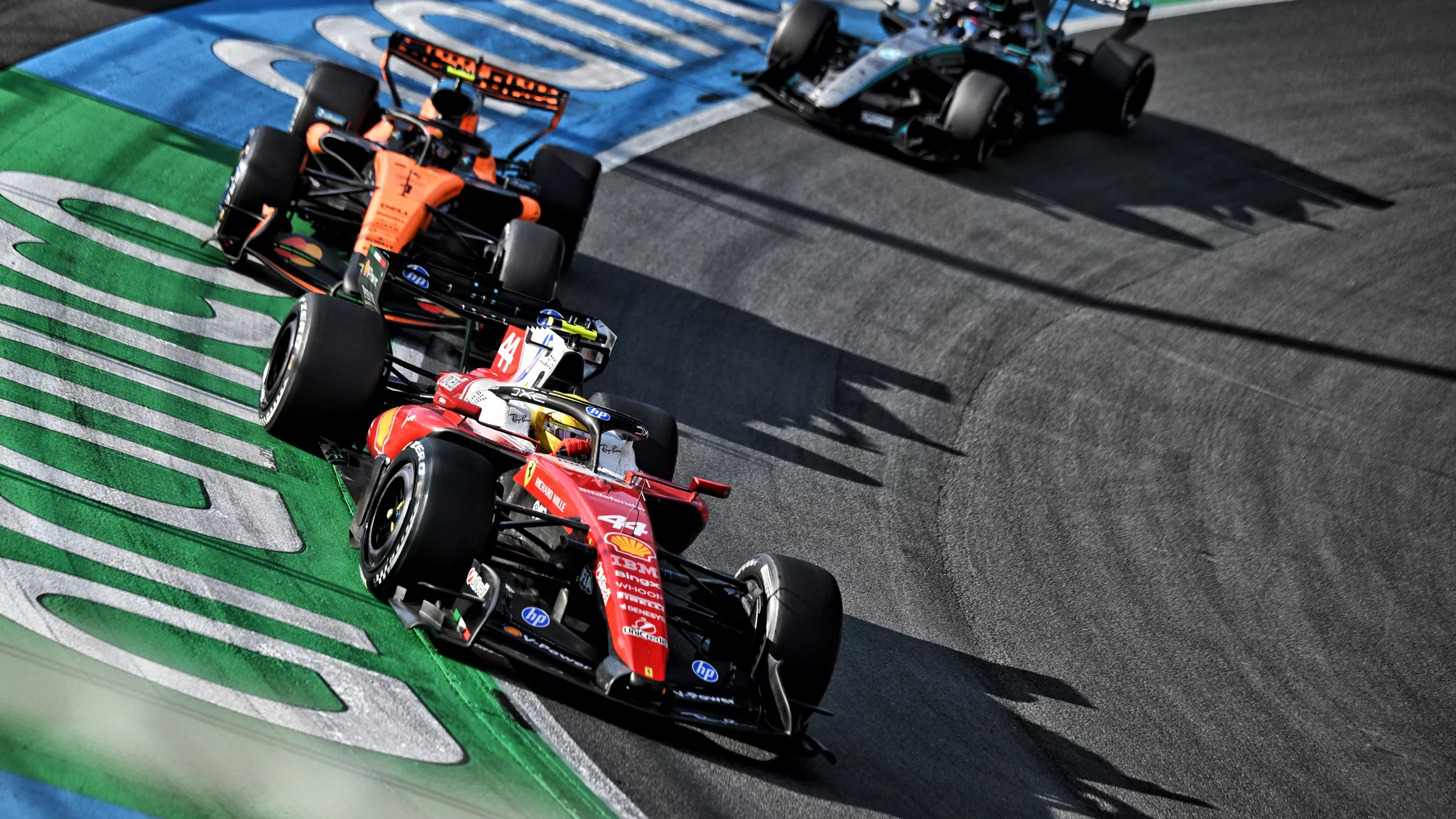 F1 cars at Zandvoort in 2026