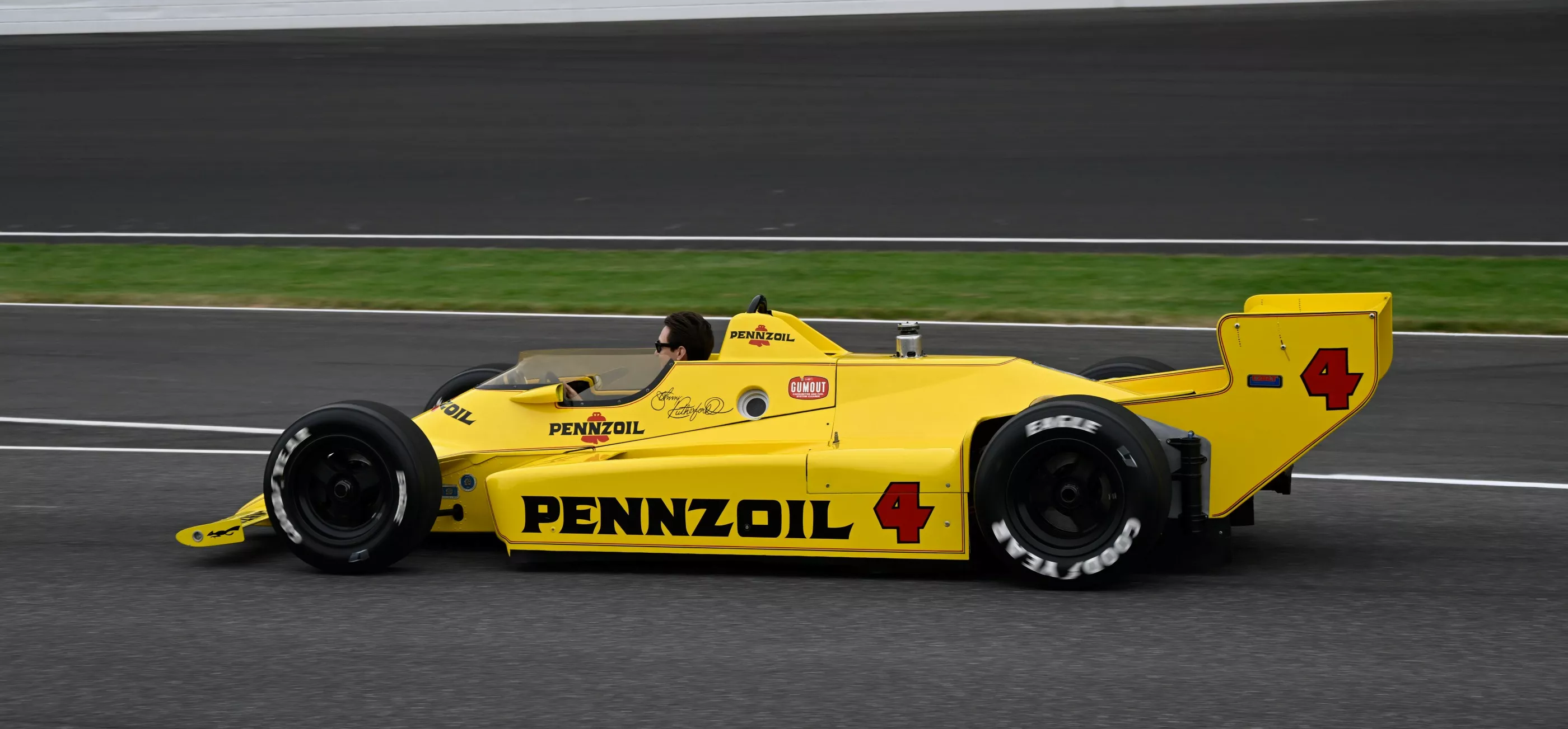 Johnny Rutherfords 1980 Indy 500 winner 