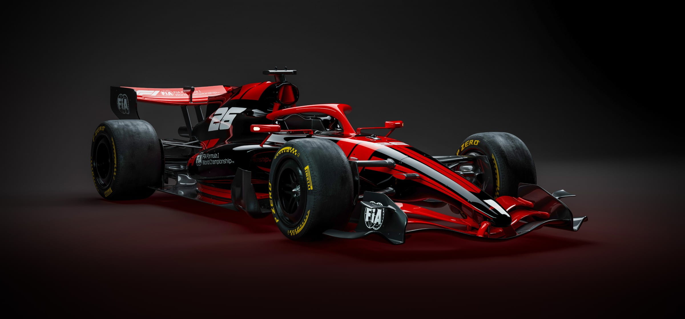2026 F1 car render